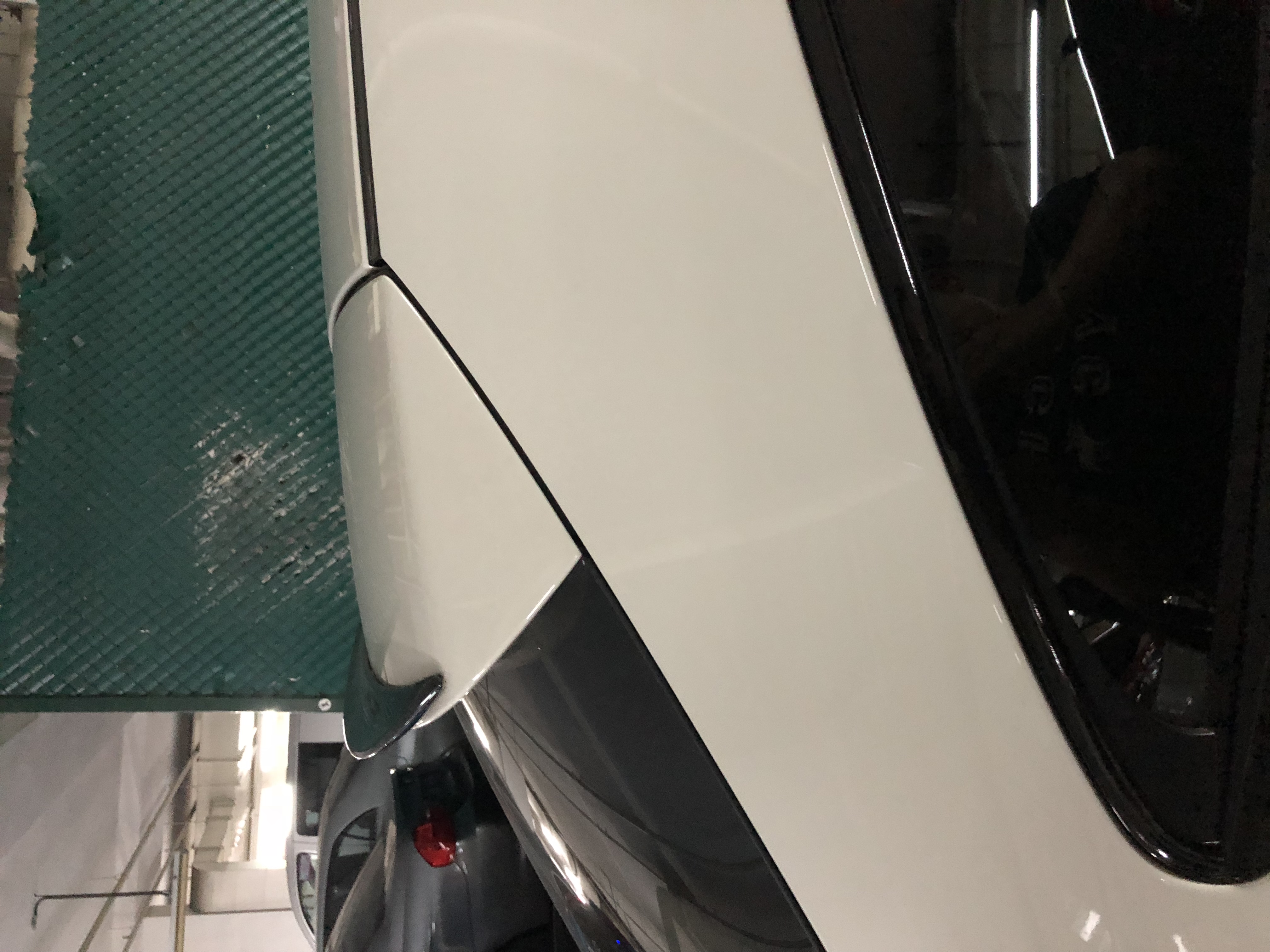 Carbon fibre boot spoiler for Mercedes CLA Shooting Brake Wantto