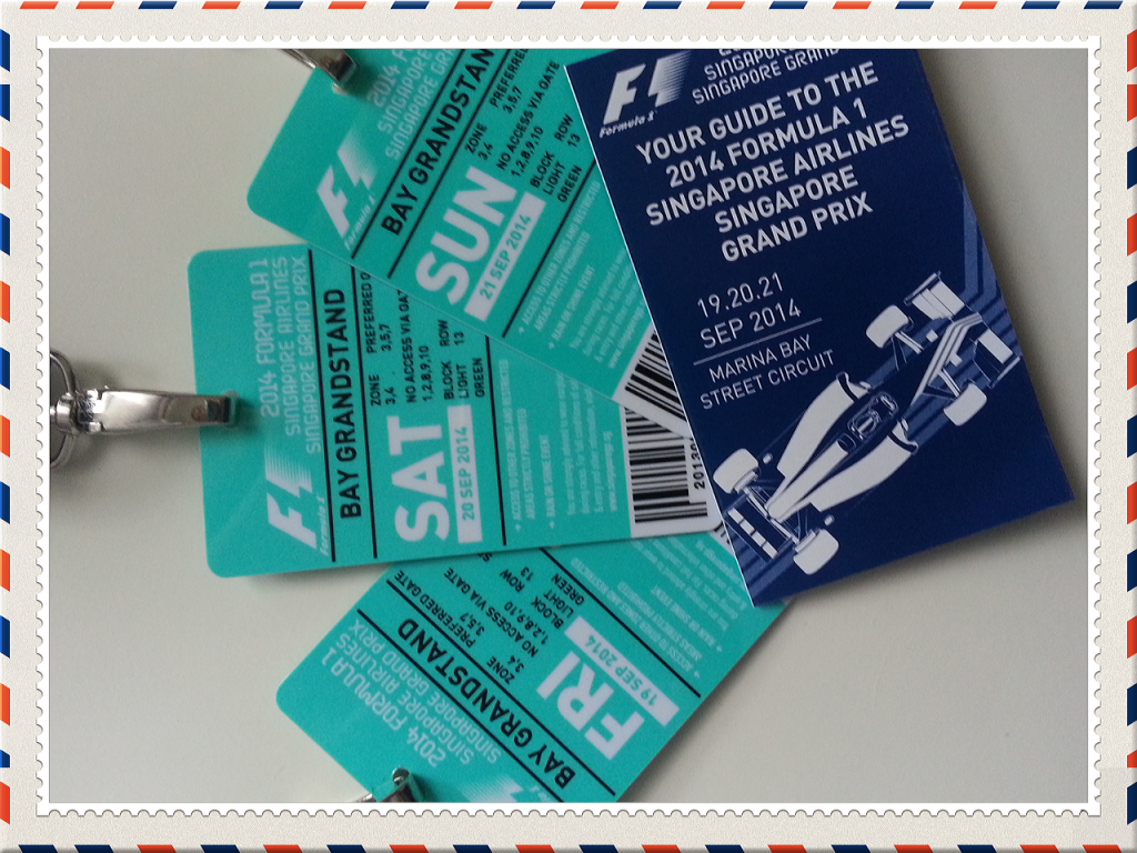 Cheap F1 2014 singapore tickets for sale - Want-to-Sell Car Related 