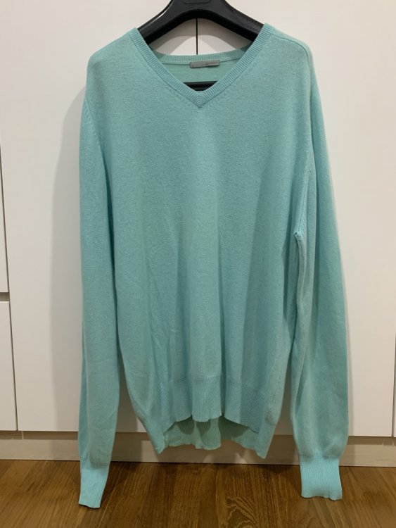 Torquoise 100% Cashmere Chamtex 1 of 4.jpg