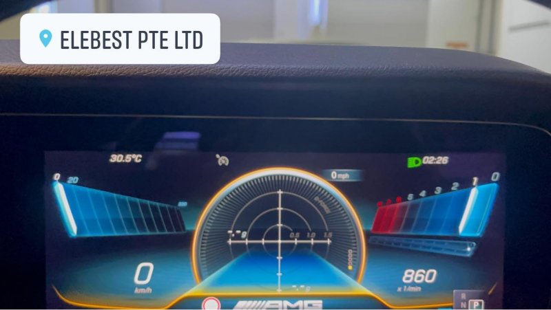 AMG Instrument Cluster Activation In W213FL E200 - EleBest Pte Ltd